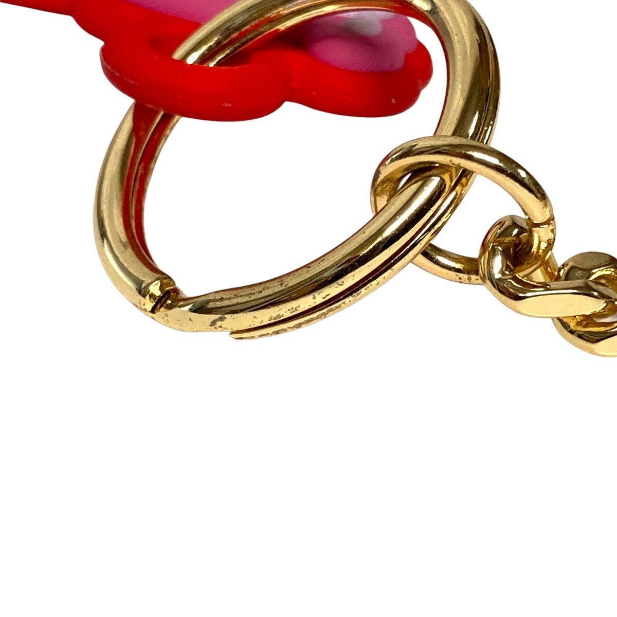 MARC JACOBS 25SSCURSIVE LOGO BAG CHARM SLGキーホルダー バッグ チャーム 古着・中古-8枚目のアイテム画像