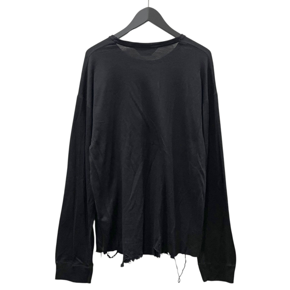 ANCELLM(アンセルム) 24AW ダメージ加工ニットセーター DAMAGE WOOL