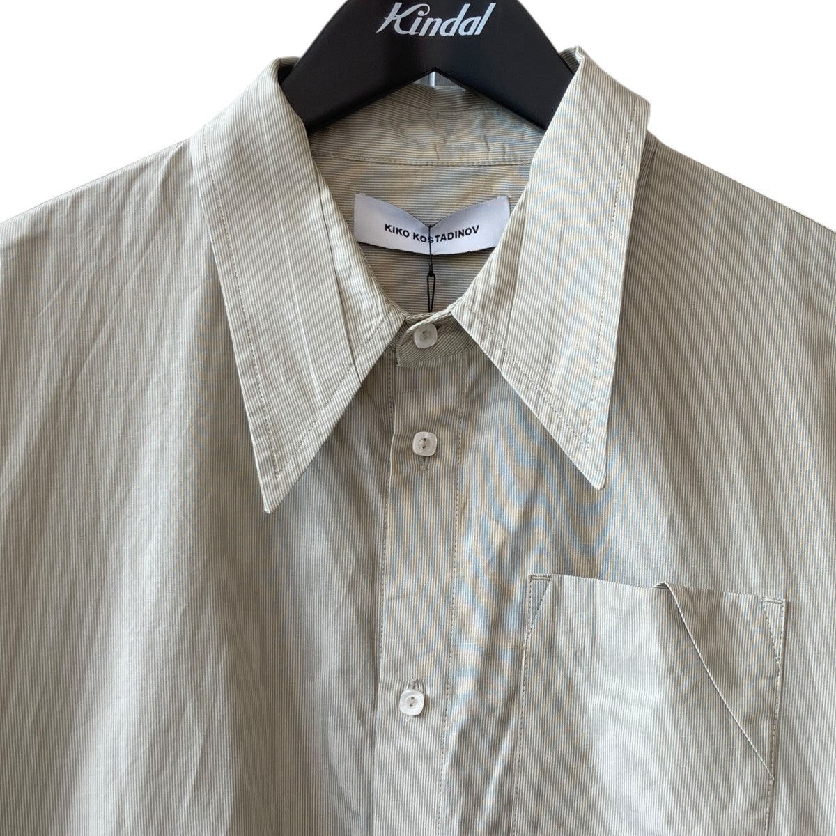 KIKO KOSTADINOV グリーン Rino シャツ KIKO KOSTADINOV Rino Twisted Jersey Shirt – Chinatown