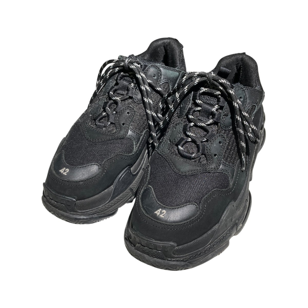 縺*様 バレンシアガ ブラック／ホワイト ソックススニーカー 26.5 BALENCIAGA(バレンシアガ) ソックススニーカー ブラック サイズ