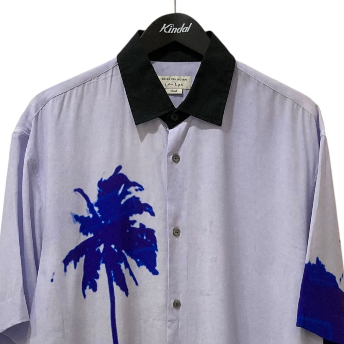 Dries Van Noten × Len Lye 21SS 半袖シャツ Dries Van Noten's Len Lye-Inspired Clasen Shirts Drop