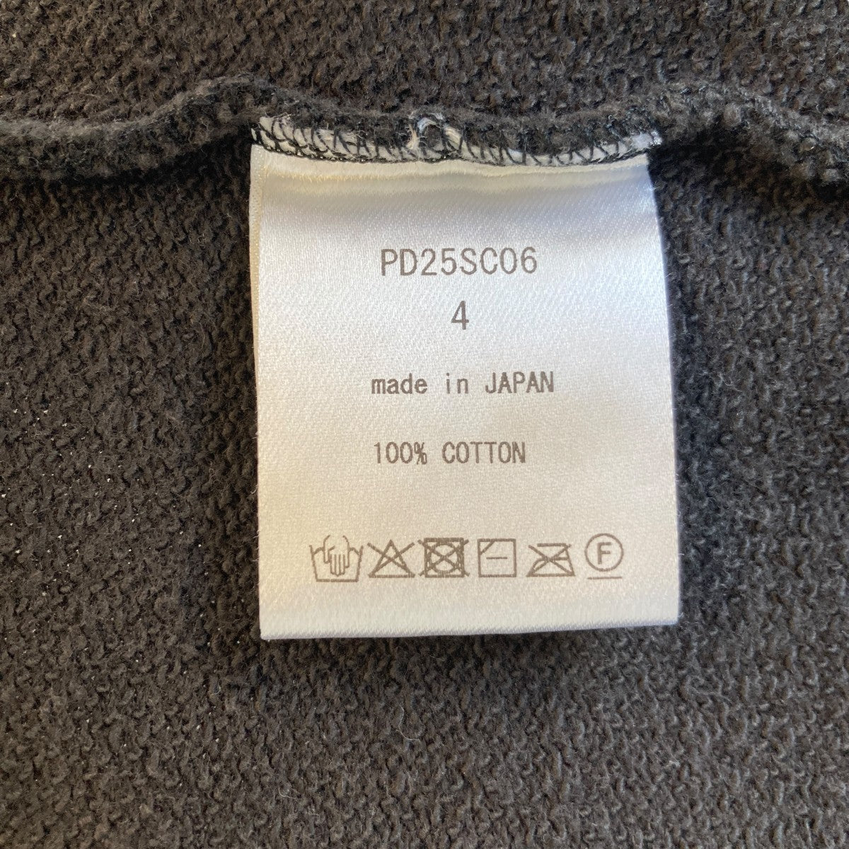 el conductorH 25SSCotton Hooded SweaterパーカーPD25SC06 古着・中古-5枚目のアイテム画像