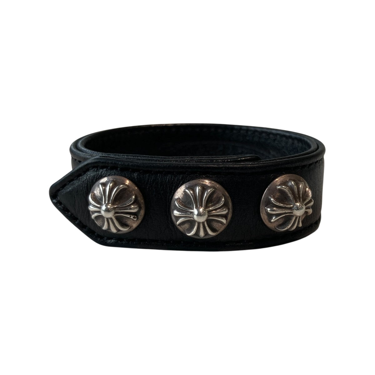 CHROME HEARTS(クロムハーツ) 3BTN／2SNP クロスボールレザー