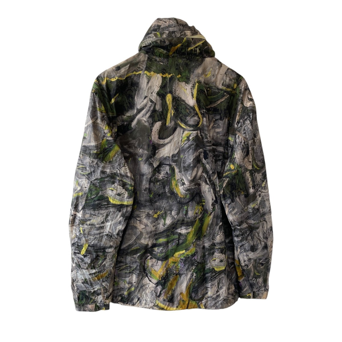 DIESEL / J-WARREL-PRINT/マウンテンパーカ/48/ナイロン/グレー/総柄/A09946 DIESEL(ディーゼル) J-WARREL-PRINTナイロンジャケットA09946 A09946