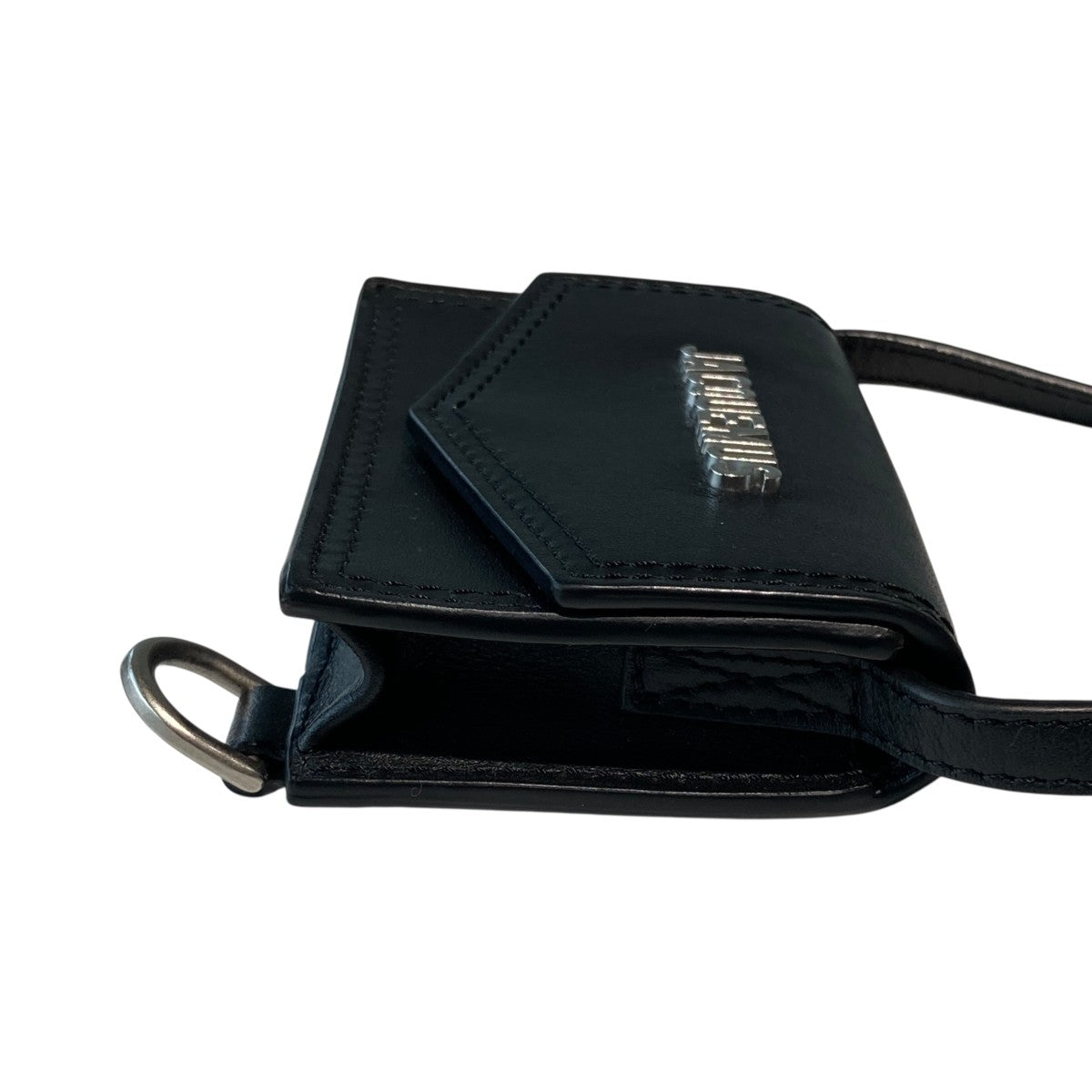 ○★新品未使用　JACQUEMUS　ストラップジップ小銭入れ　ブラック ジャックムス JACQUEMUS LE PORTE-CARTES TOURNI 24E241SL130