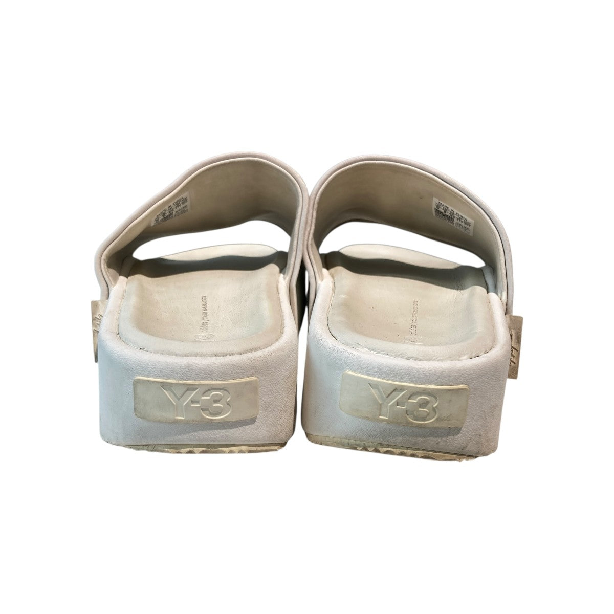 Y-3(ワイスリー) SLIDEサンダルHR1938 HR1938 ホワイト サイズ