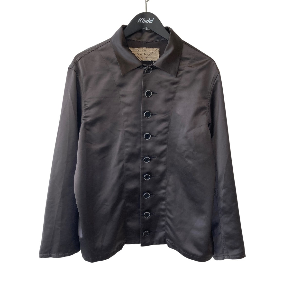 peng tai(ペンタイ) pajama shirtシャツジャケット グレー