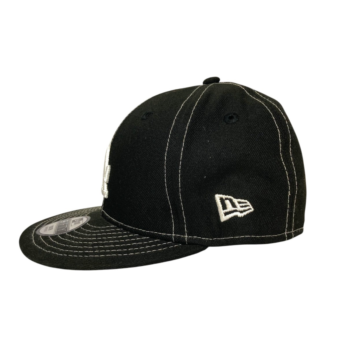 国内発送&5色★New Era テディー風NY/LAロゴ付キャップ(MniL-BG) New Era(ニューエラ) LAロゴ キャップ208824 208824 ブラック