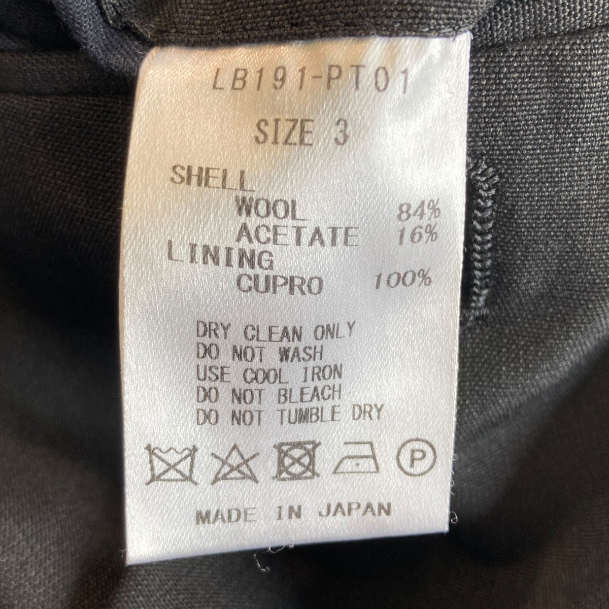 LITTLEBIG(リトルビッグ) スラックスLB191-PT01 LB191-PT01 ブラック