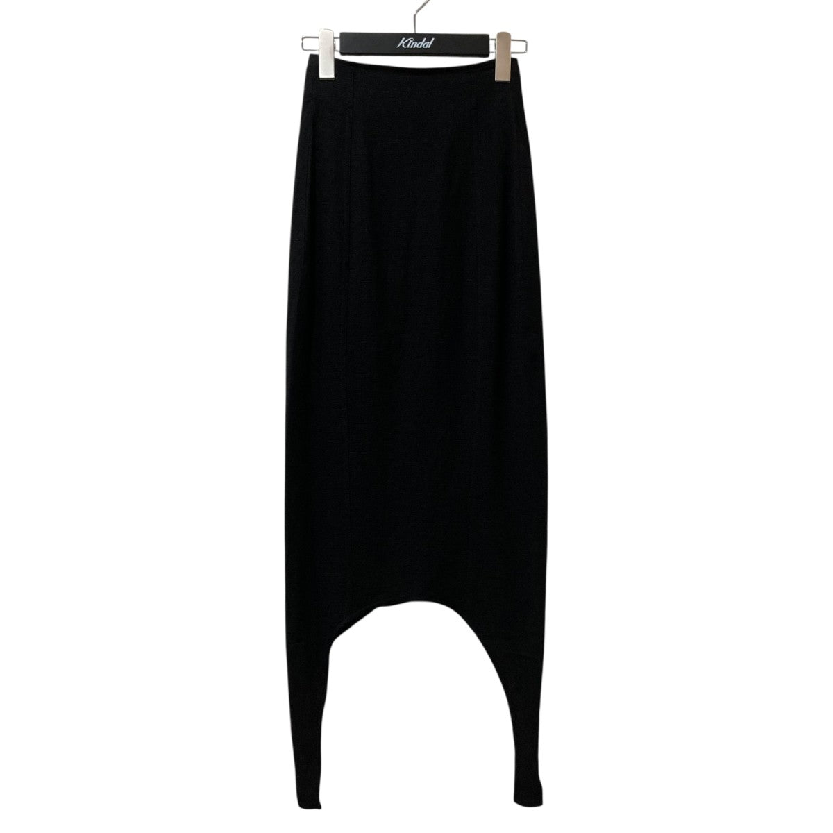 Patou Patou Black Viscose Blend SkirtタイトロングスカートSK0400137902B 古着・中古-1枚目のアイテム画像