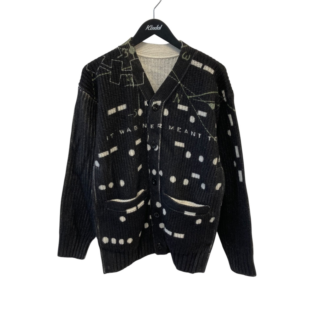 sacai×INTERSTELLAR 23AWカーディガン23-03136M 古着・中古-1枚目のアイテム画像