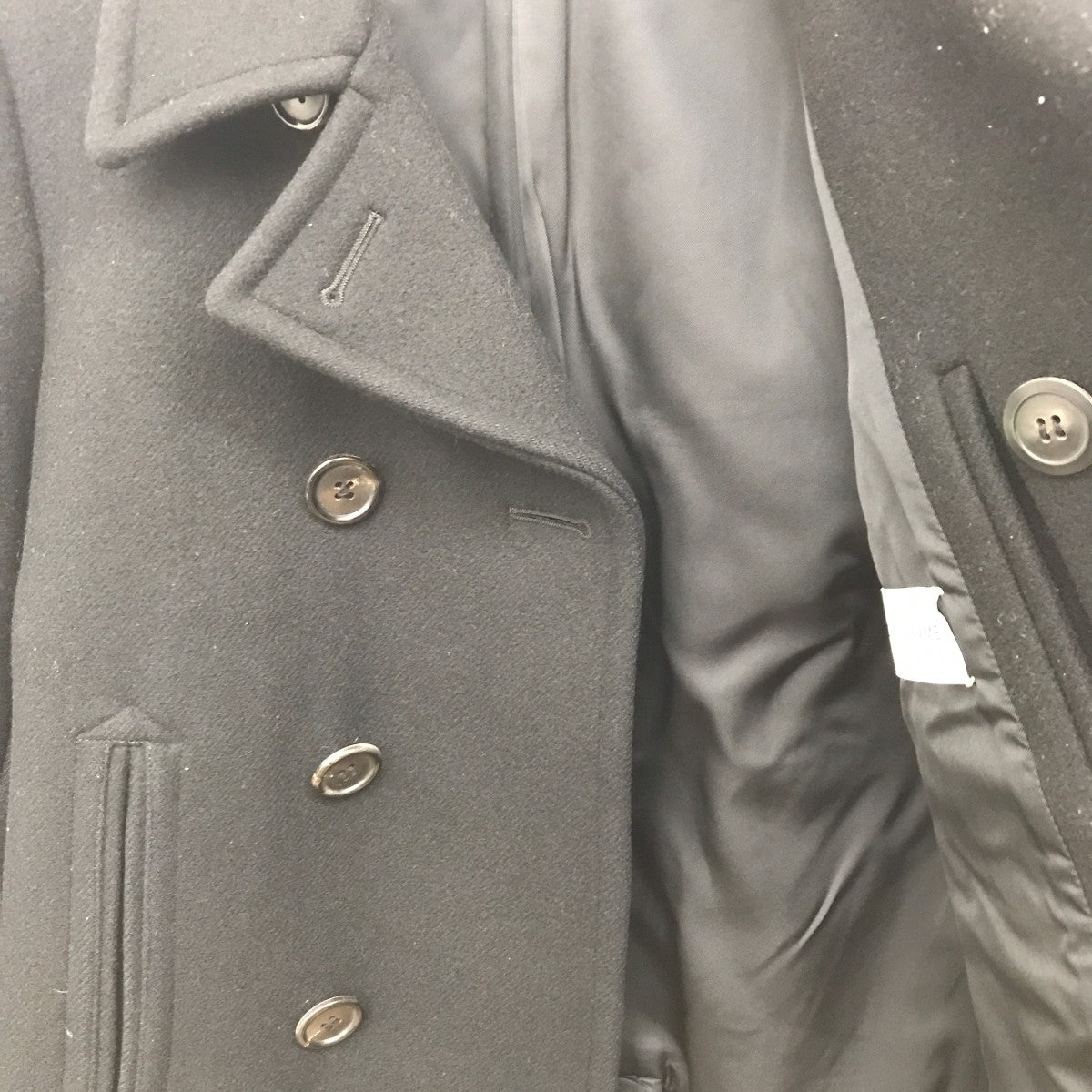 LITHIUM HOMME(リチウム オム) HEAVY MELTON SHORT PEA COATPコート