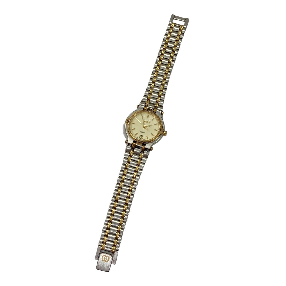 美品 稼働中 GUCCI グッチ シルバー/ゴールド 9000M OH済 GUCCI(グッチ) 腕時計9000L 9000L シルバー×ゴールド｜【公式