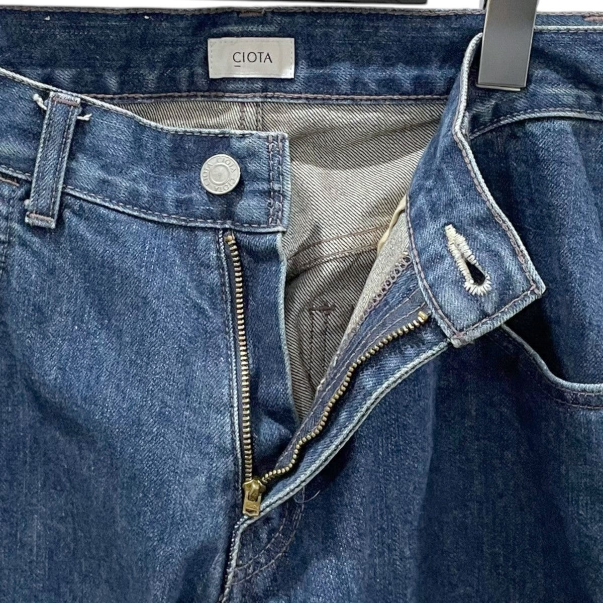 N*K様 CIOTA シオタ スビンコットンバギーデニム CIOTA スビンコットンバギーデニム NPTM-11BG-MDBL-D