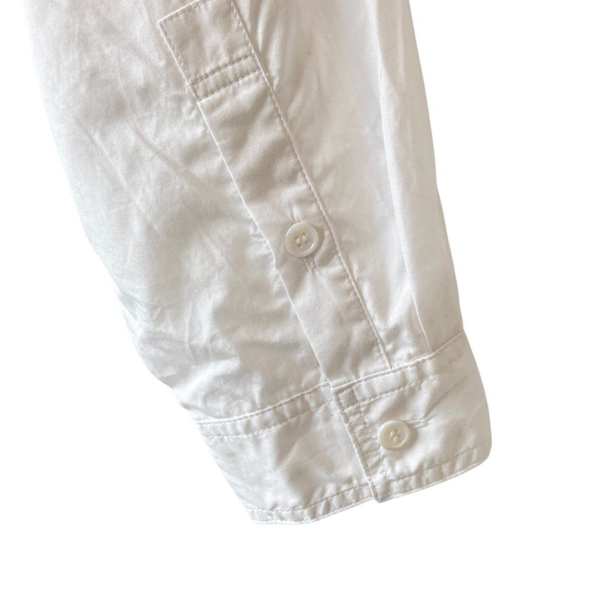 Yohji Yamamoto pour homme CHAIN STITCH BROAD 3PKT SHIRT長袖シャツHO-B03-001-1-02 古着・中古-5枚目のアイテム画像