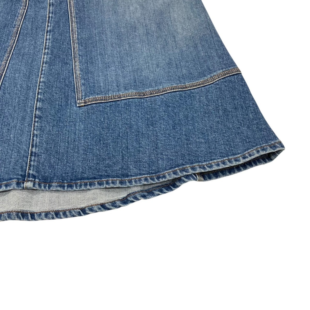 【Stella McCartney】デニム maxiスカート サイズM ステラマッカートニー デニム ラップ 巻きスカート
