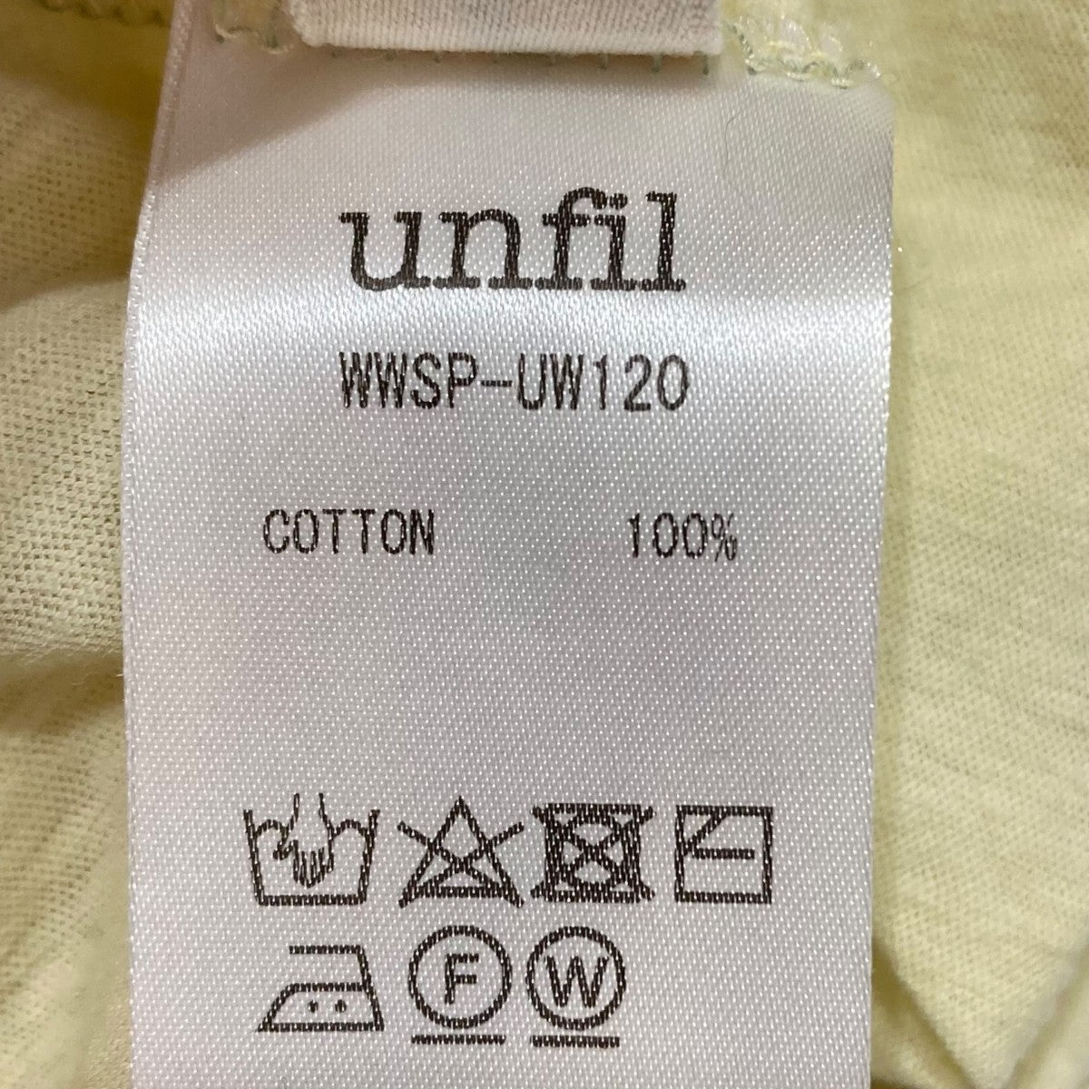 unfil TシャツWWSP-UW120 古着・中古-6枚目のアイテム画像