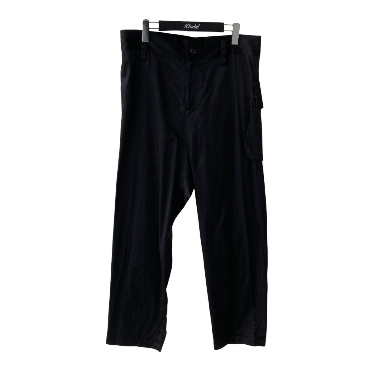 LIMI feu パンツ（ブラック） LIMI feu x DICKIES SS21 Asymmetrical Wide Leg Work Pants – DRIEW