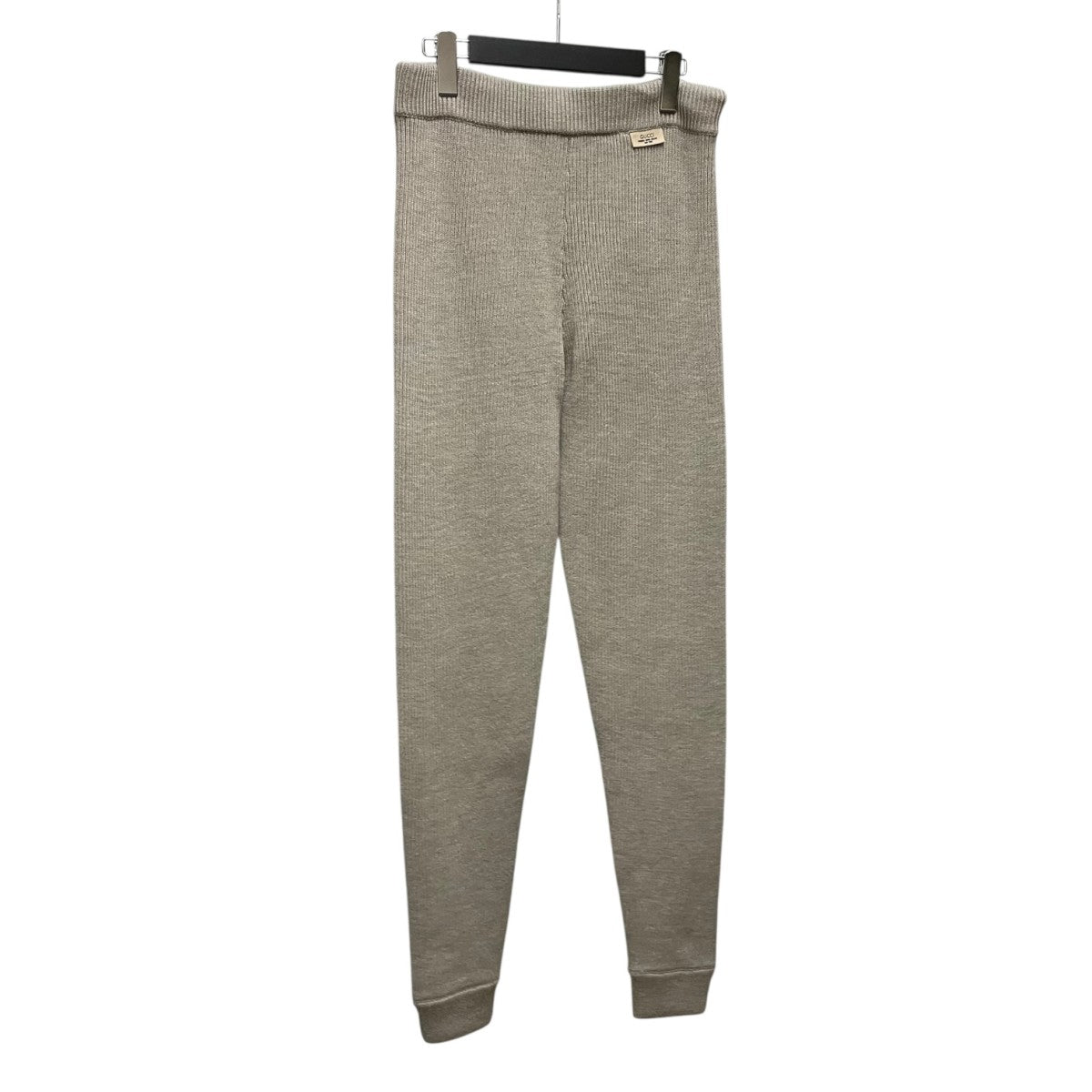 新品　GUCCI ニットパンツ GUCCI(グッチ) ウールニットパンツ758097 758097 ベージュ サイズ M