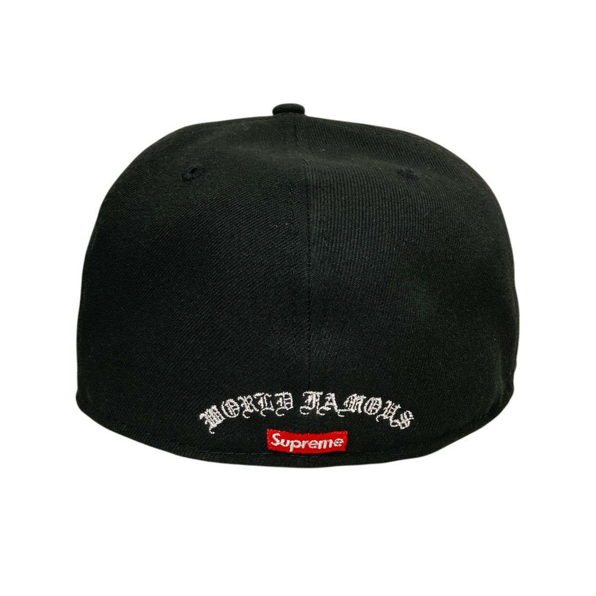 Supreme×New Era Gold Cross S Logoキャップ ブラック サイズ