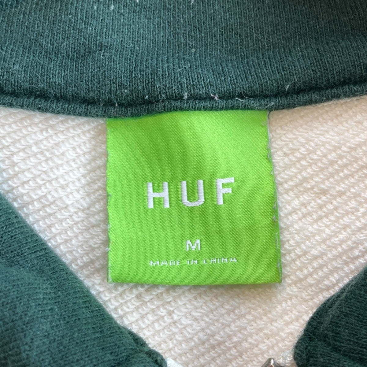 HUF ハーフジップ 半袖トップス114910 古着・中古-7枚目のアイテム画像