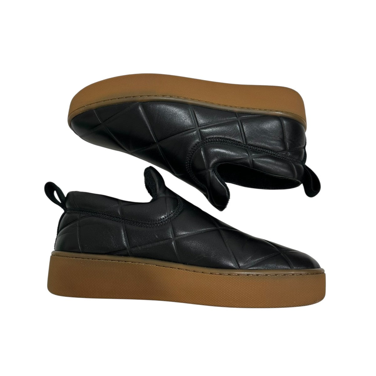 【正規品:本革】ボッテガヴェネタ　スリッポン ボッテガヴェネタ BOTTEGA VENETA 美品 スリッポン スニーカー 靴