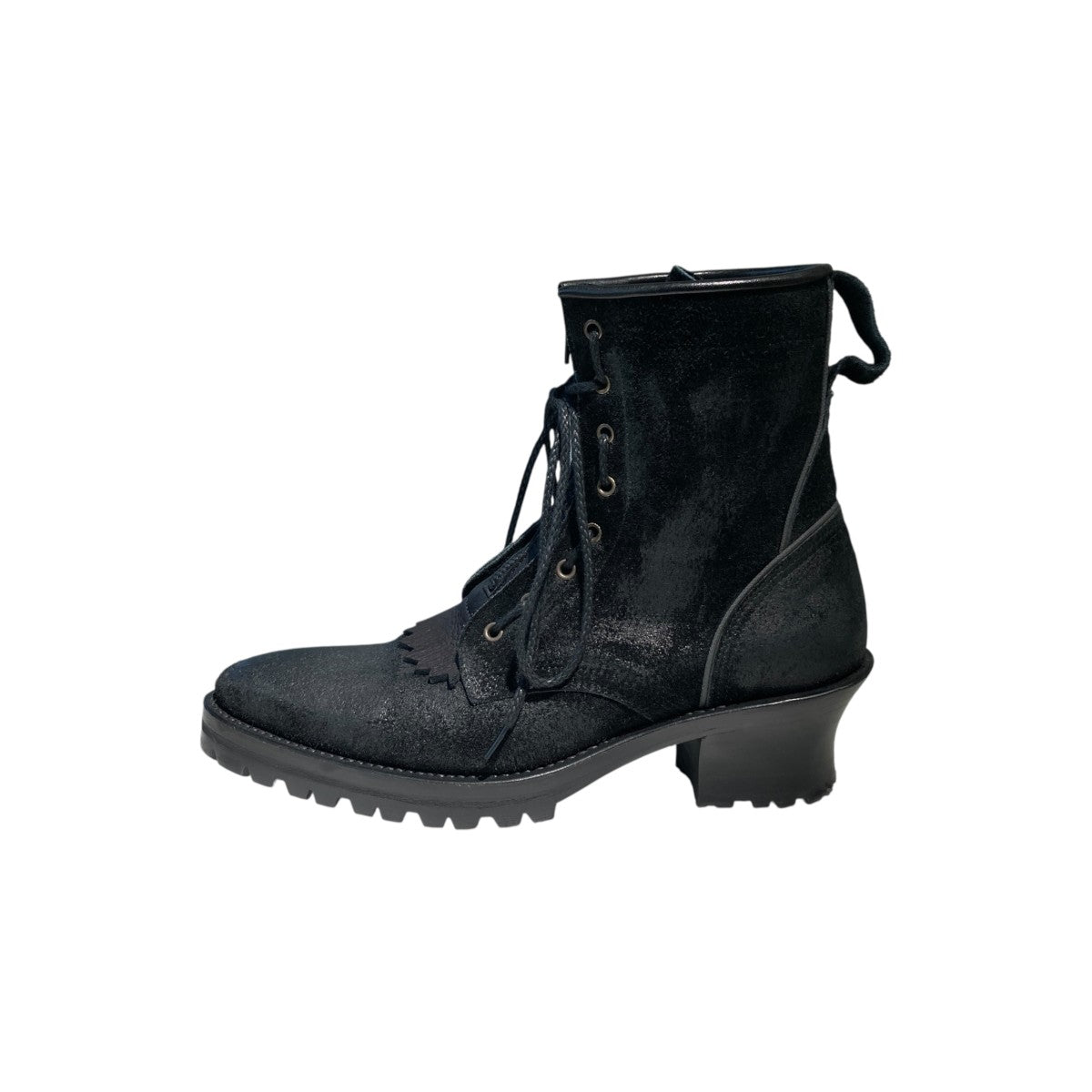 blackmeans ブラックミーンズ 8 バックル ブーツ blackmeans - ロングバックルブーツ / BLACK SUEDE | HAZE