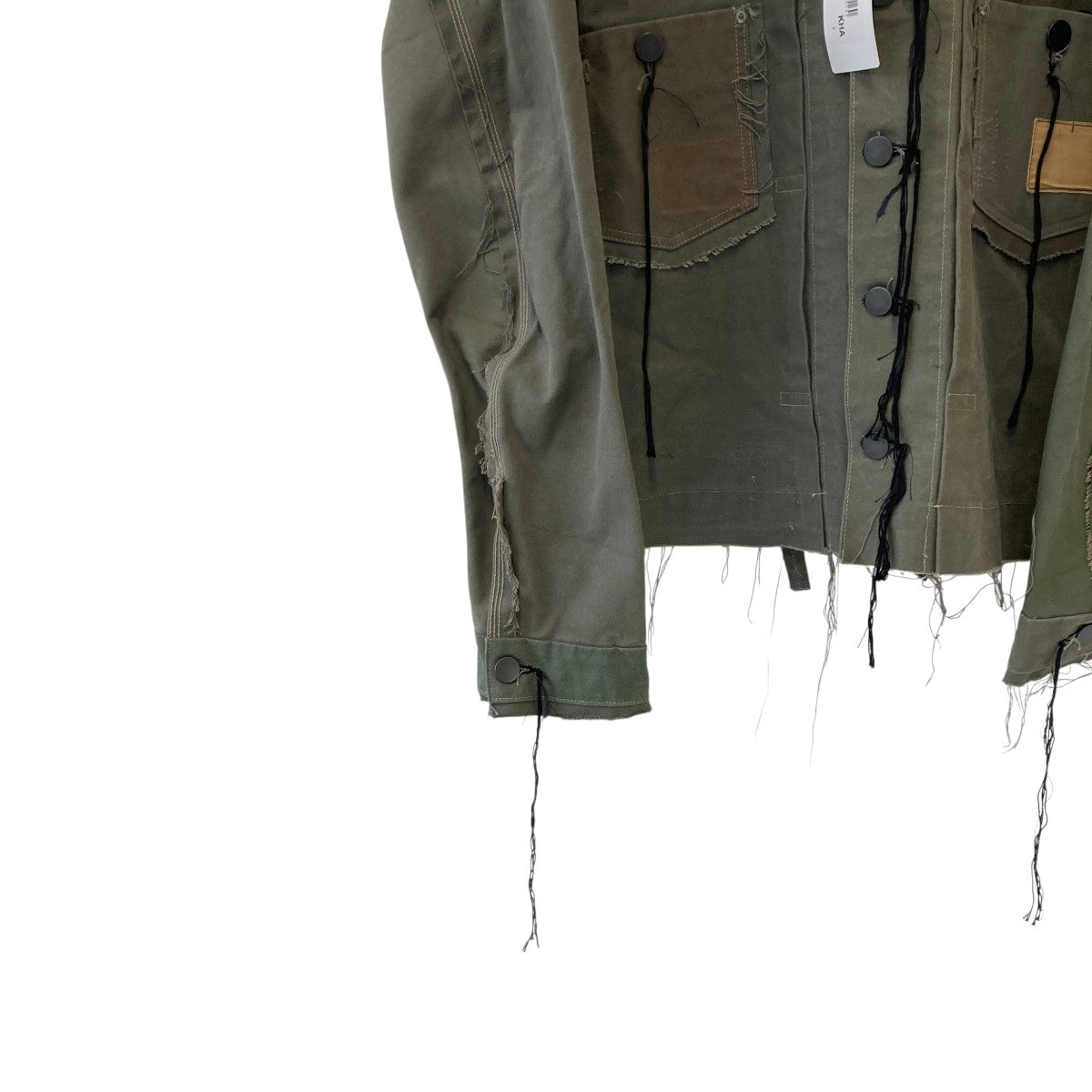 ジャケット・アウター minus 23ss slash seam HBT jacket minus 23ss slash seam HBT jacket