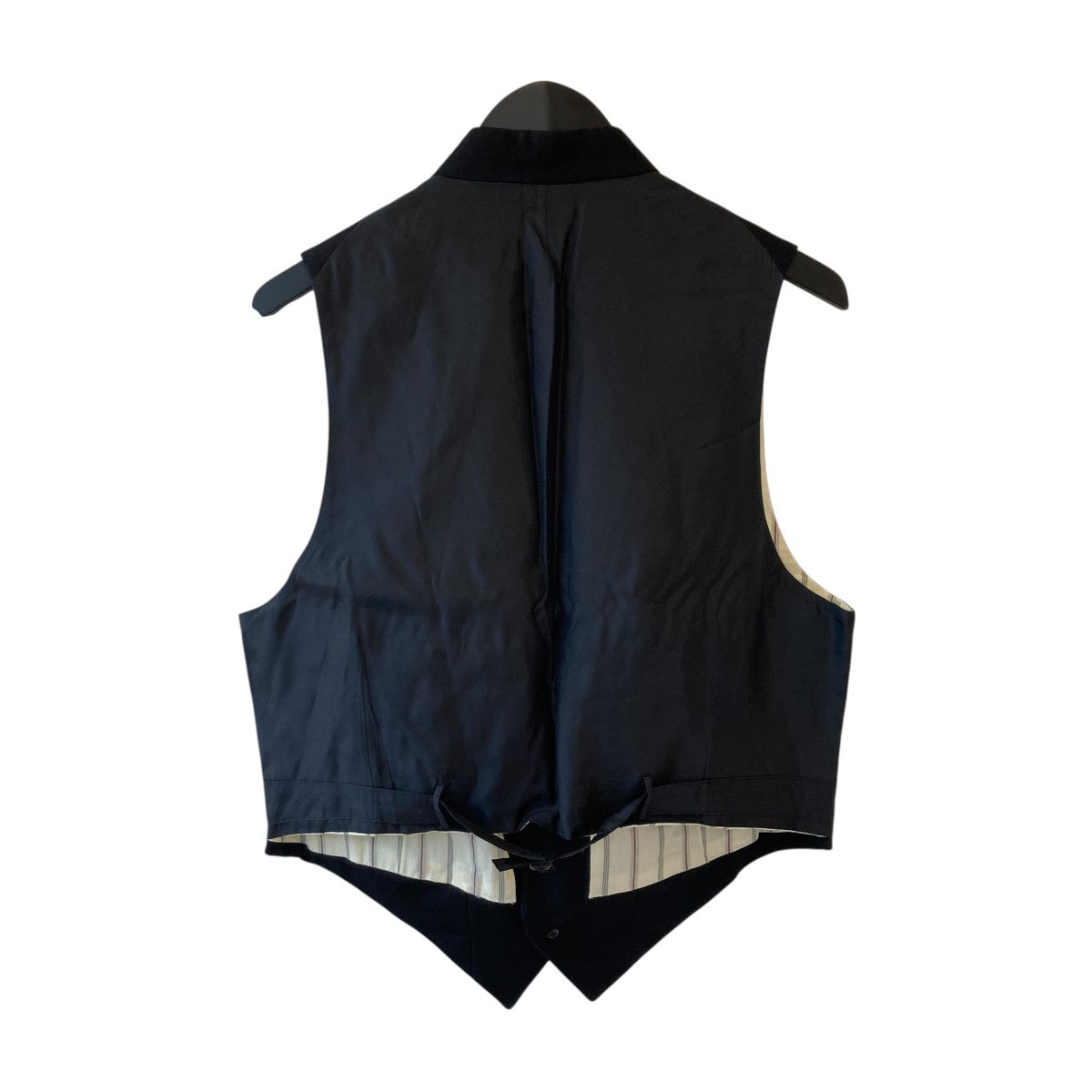 ヨウジヤマモト　23awスタンドカラーベスト HJ-V04-100 ヨウジヤマモト23awスタンドカラーベスト HJ-V04-100