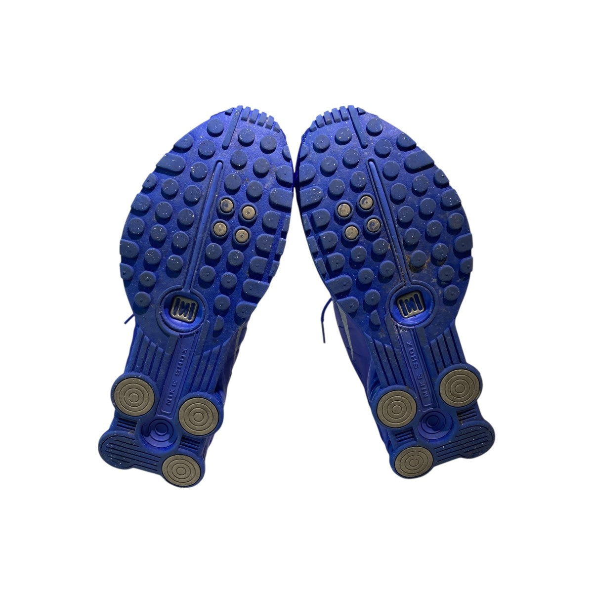 NIKE(ナイキ) Women's Shox R4 Racer Blue and Metallic Silver