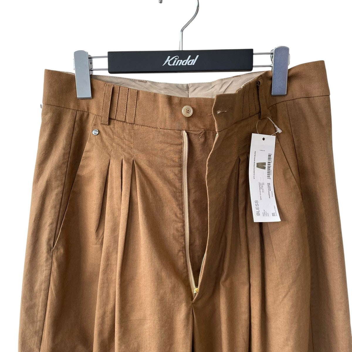 BLESS 3040 麻 リネン Ultrawidepleated Ⅱ BLESS(ブレス) 3040 TROUSERS ULTRAWIDEPLEATEDタックパンツ