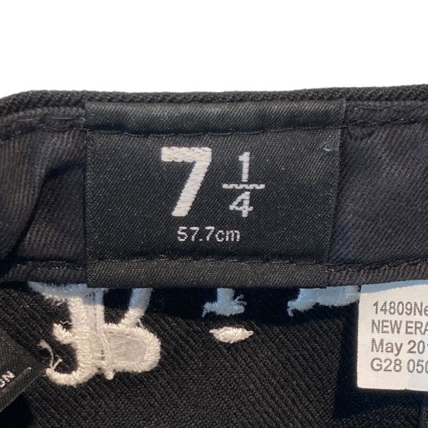 Supreme ブラックキャップ R.i.p.刺繍 7 3/8 Supreme ブラックキャップ R.i.p.刺繍 7 3/8