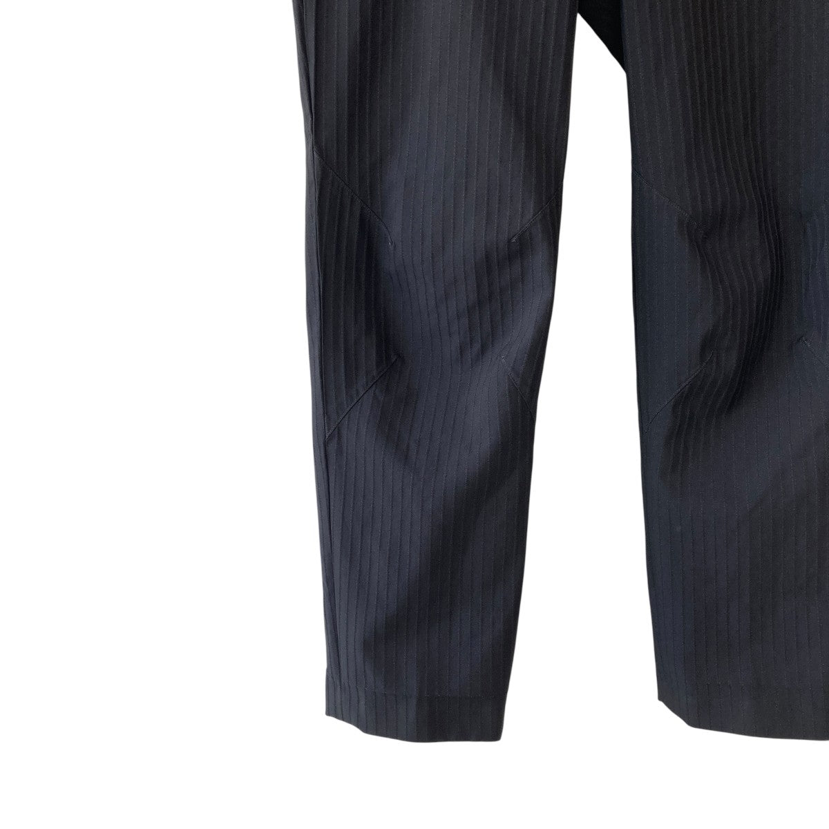 COMME des GARCONS HOMME DEUX ストライプ黒スラックス COMME des GARCONS HOMME DEUX(コムデギャルソンオムドゥ