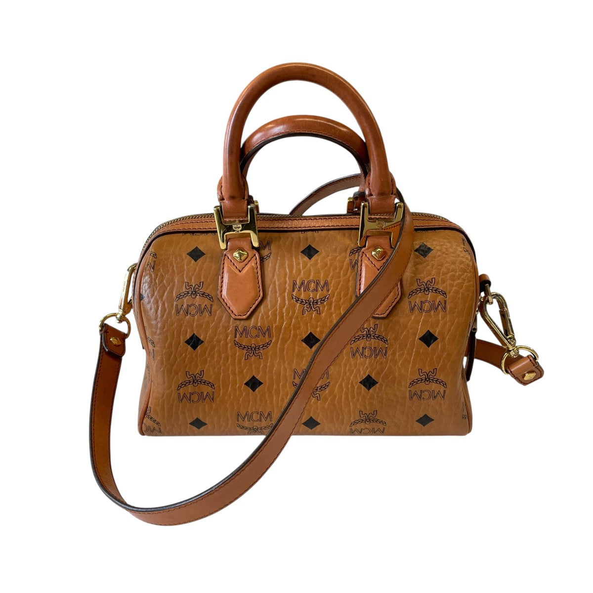 MCM ボストンバッグ P1439 ブラウン 2025年最新】MCM カラー：ブラウン系 ボストンバッグ・旅行用