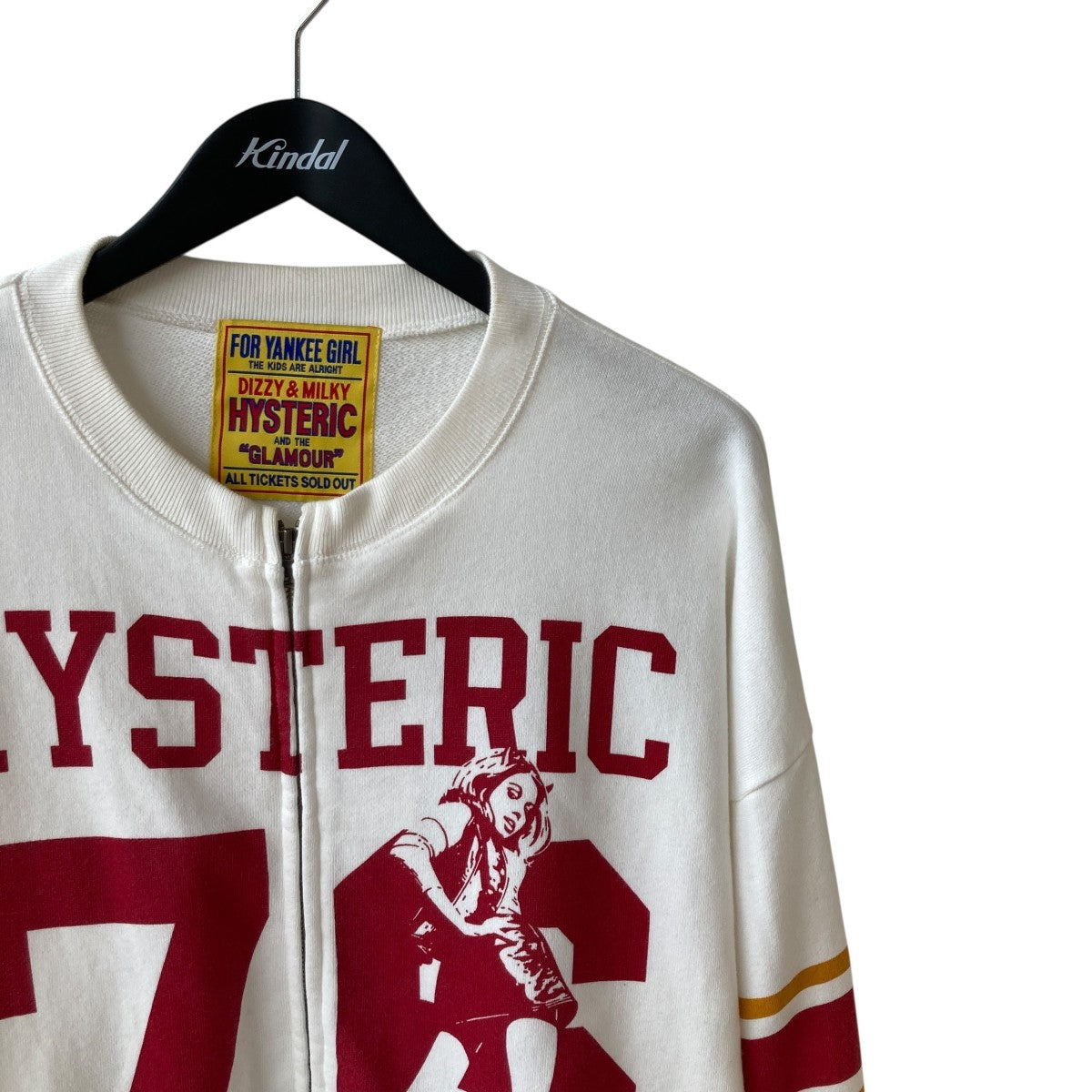 HYSTERIC GLAMOUR 76 オーバーサイズジャンパー HYSTERIC 76 オーバーサイズジャンパー|HYSTERIC GLAMOUR WOMEN