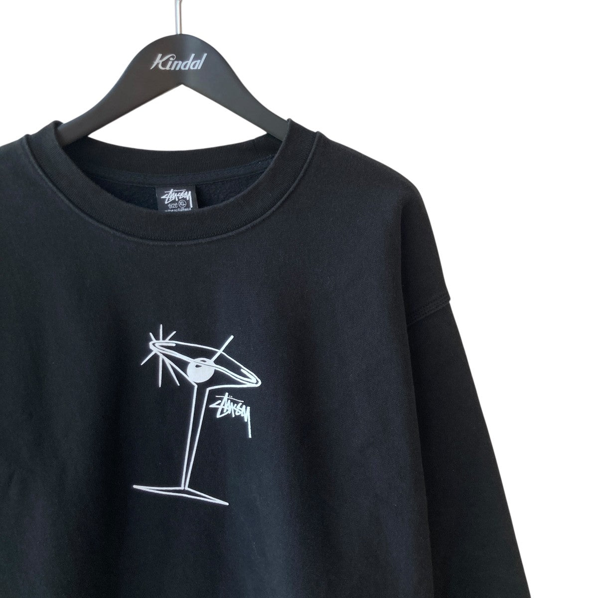 Stüssy internationalトレーナー 黒 Nike x Stussy International Crewneck Sweatshirt Black S/S 21