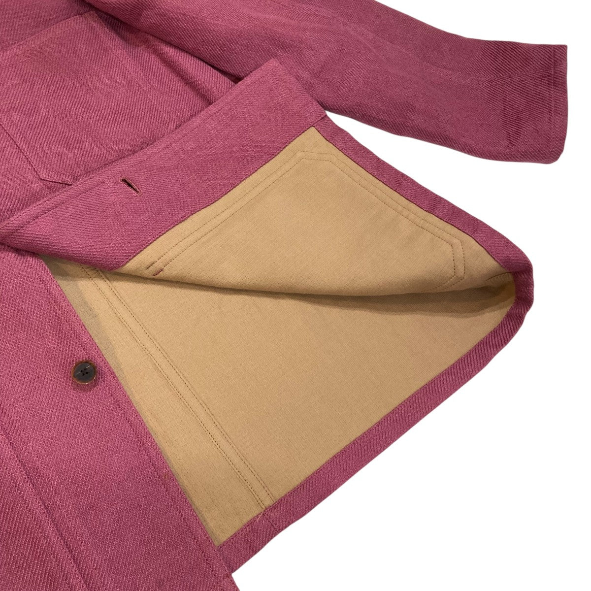 COMOLI コットンシルク カバーオール AURALEE オーラリー AURALEE(オーラリー) LINEN COTTON DOUBLE FACE BIG COVER-ALL