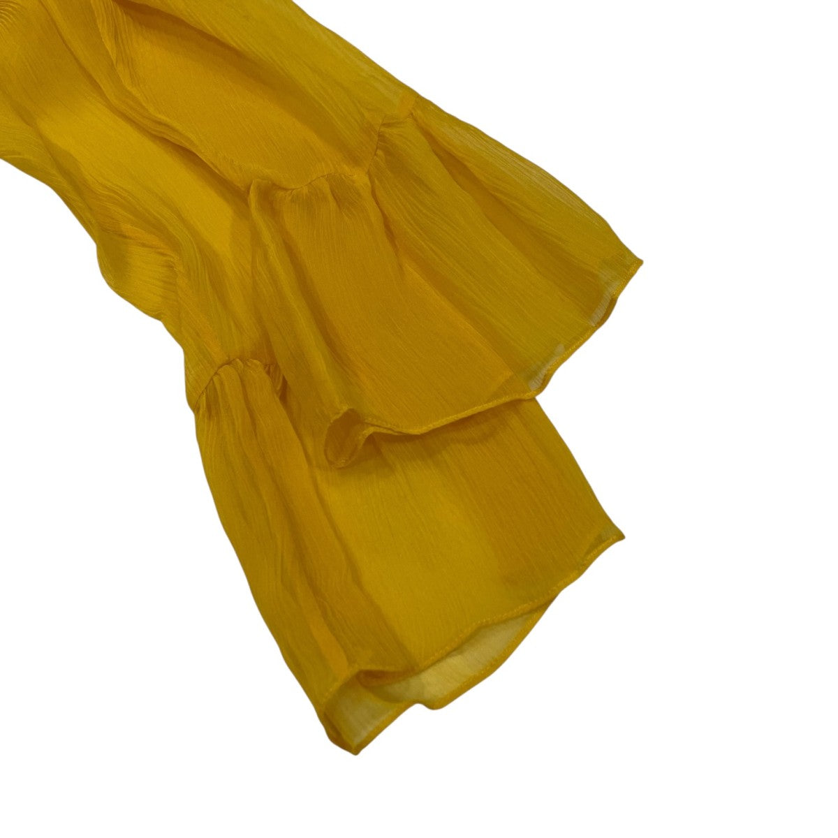 GUCCI ラウンドカラー シフォンドレス728125 古着・中古-4枚目のアイテム画像