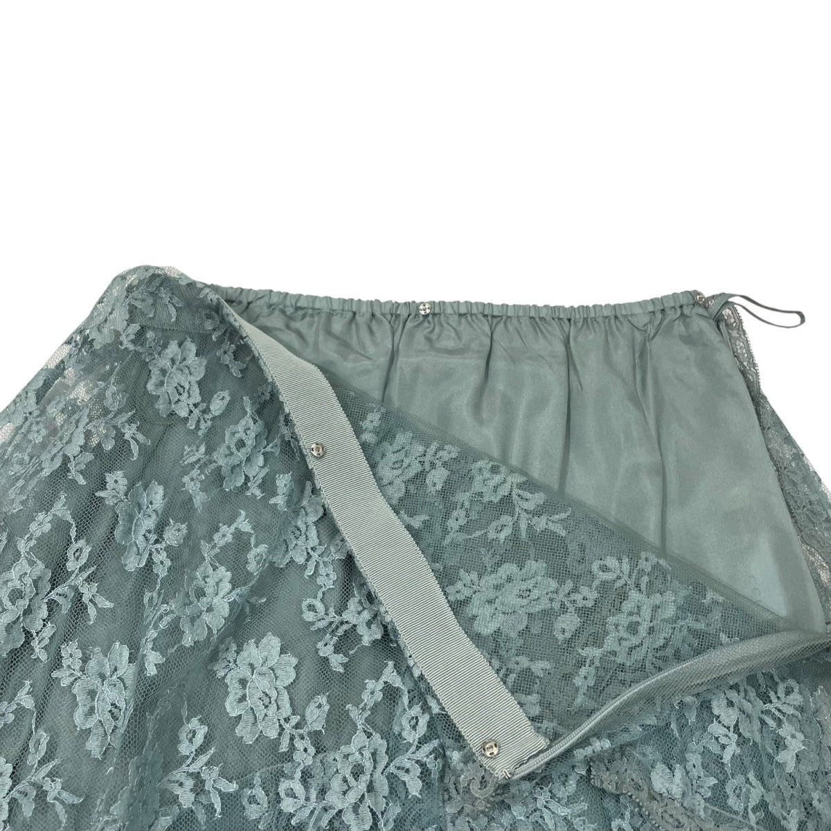 GUCCI フローラルレースマキシスカート699241 古着・中古-3枚目のアイテム画像