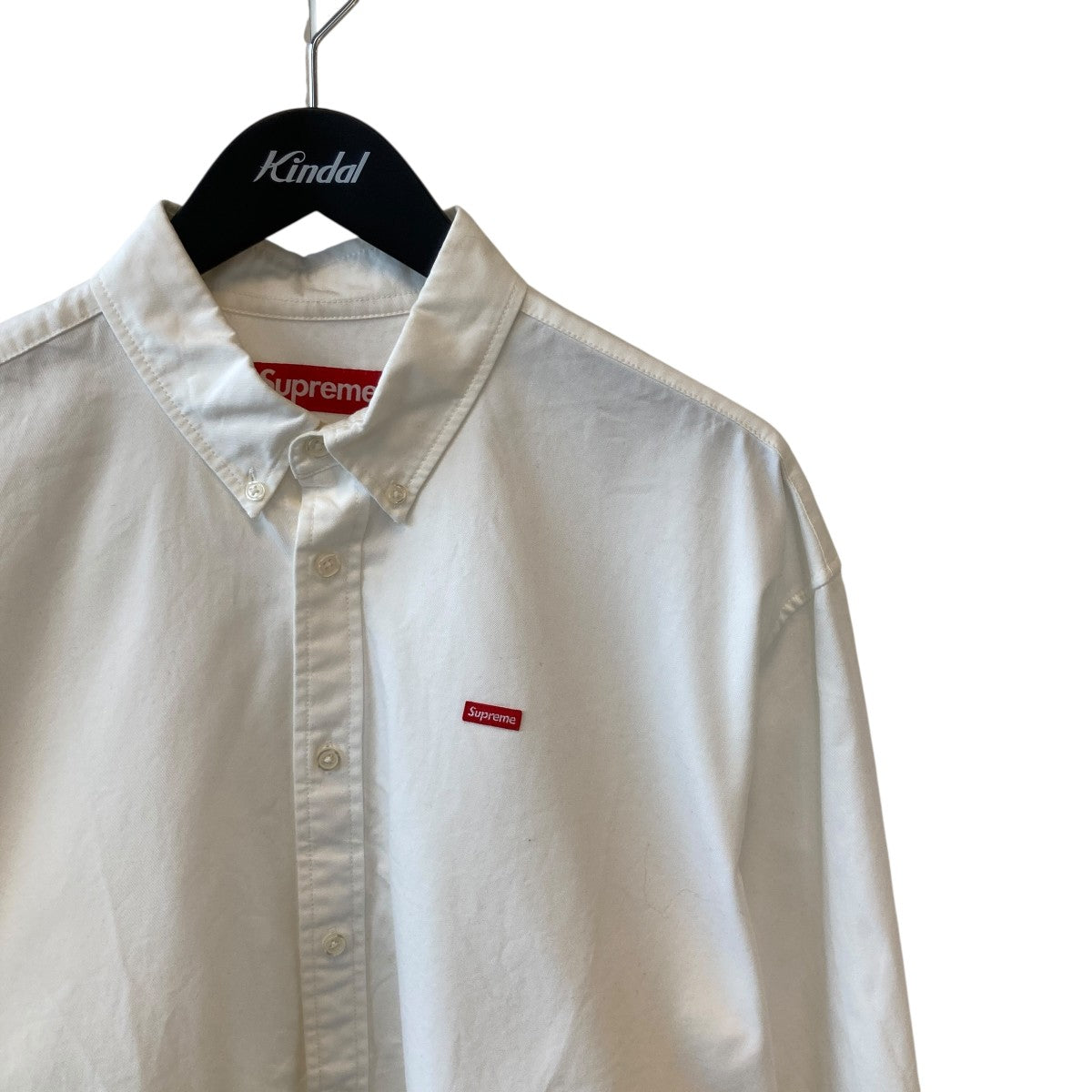 supreme small box logo shirt Mホワイト ワイシャツ 【公式通販】