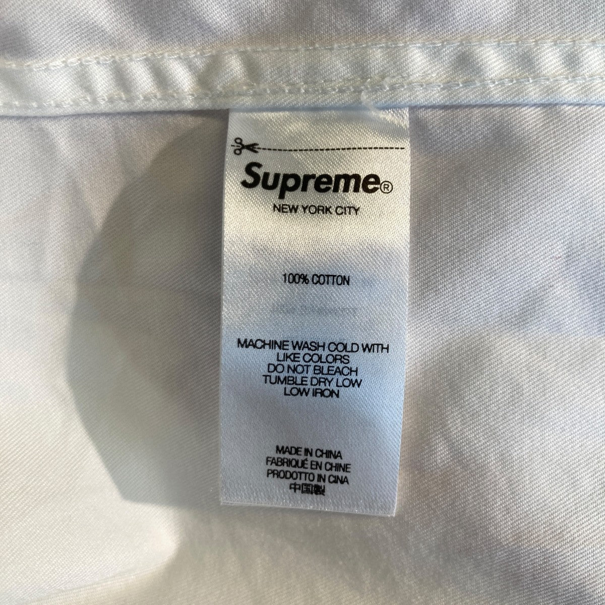 Supreme シュプリームsmall box logoホワイト 長袖シャツ S Supreme シュプリーム Small Box L/S Tee スモールボックスロゴ
