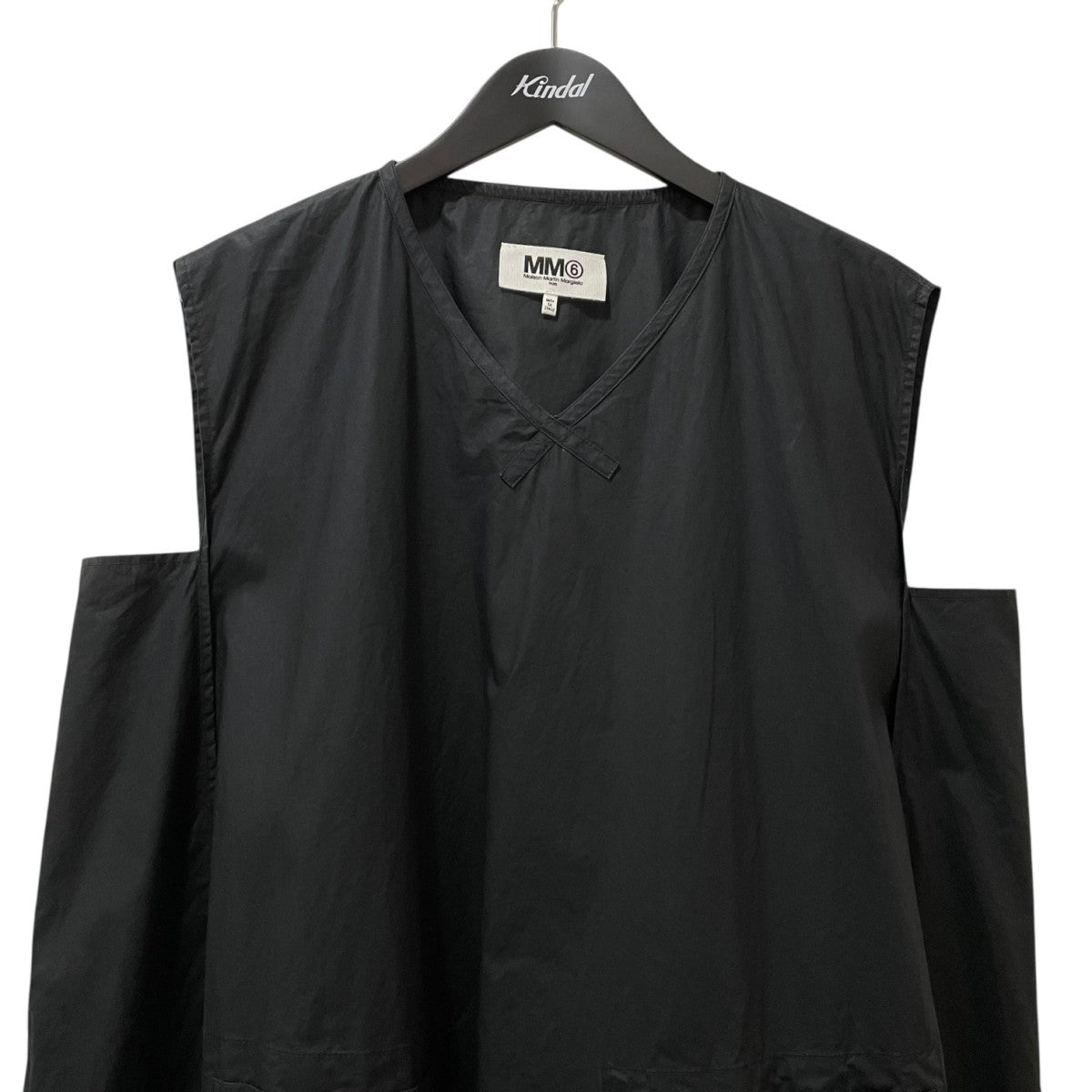 美品 MM6 MaisonMargiela ノースリーブワンピース 18ss 黒 楽天市場】【中古】 エムエム 6 メゾンマルタンマルジェラMM6