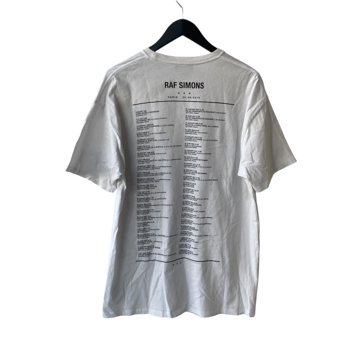 レア！貴重！Raf Simons グラフィックプリント長袖カットソー 46 楽天市場】RAF SIMONS ラフシモンズ（長さ（袖）長袖）（Tシャツ