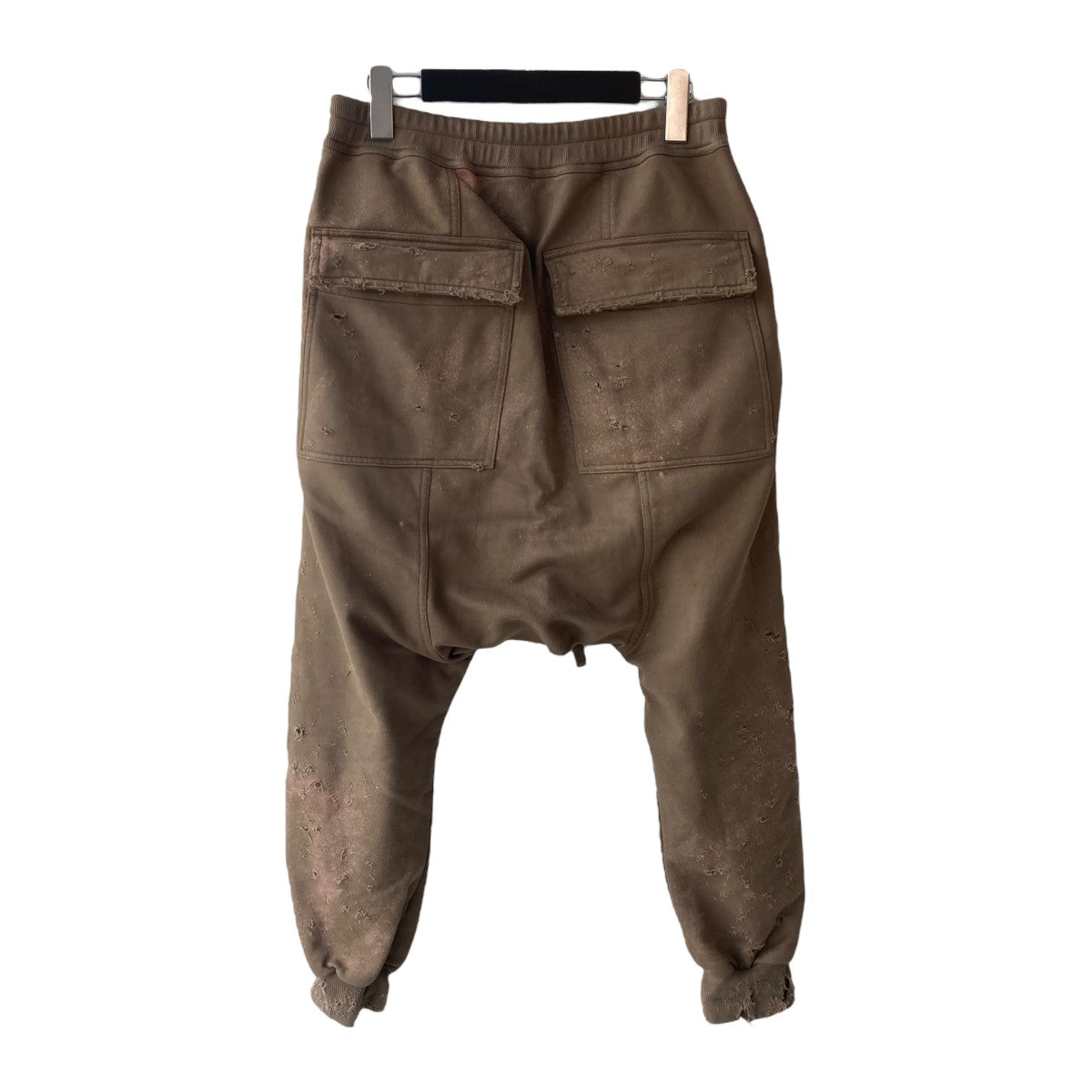 ダメージ加工 サルエルスウェットパンツ