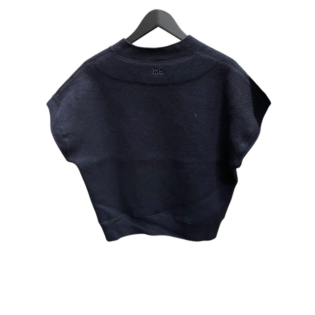 WALES BONNER(ウェールズボナー) 半袖ニットポロシャツ ブルー