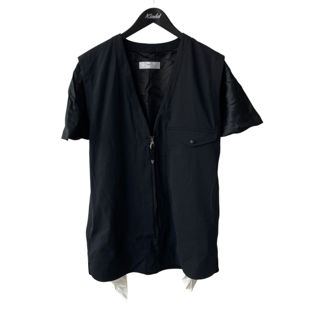 TOGA VIRILIS(トーガヴィリリース) 24SS MESH T-SHIRT ボルドー