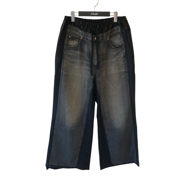 ジュンヤワタナベコムデギャルソン デニムスカートドッキングパンツ JUNYA WATANABE CDG(ジュンヤワタナベコムデギャルソン) デニム