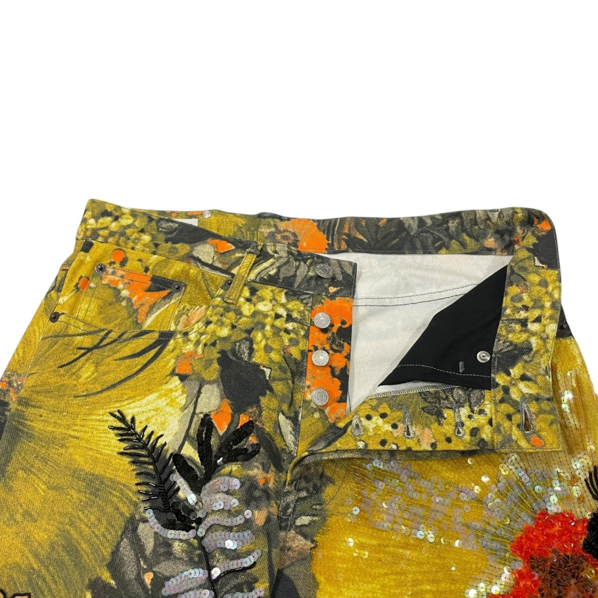 DRIES VAN NOTEN(ドリスヴァンノッテン) 花柄ビジュープリント