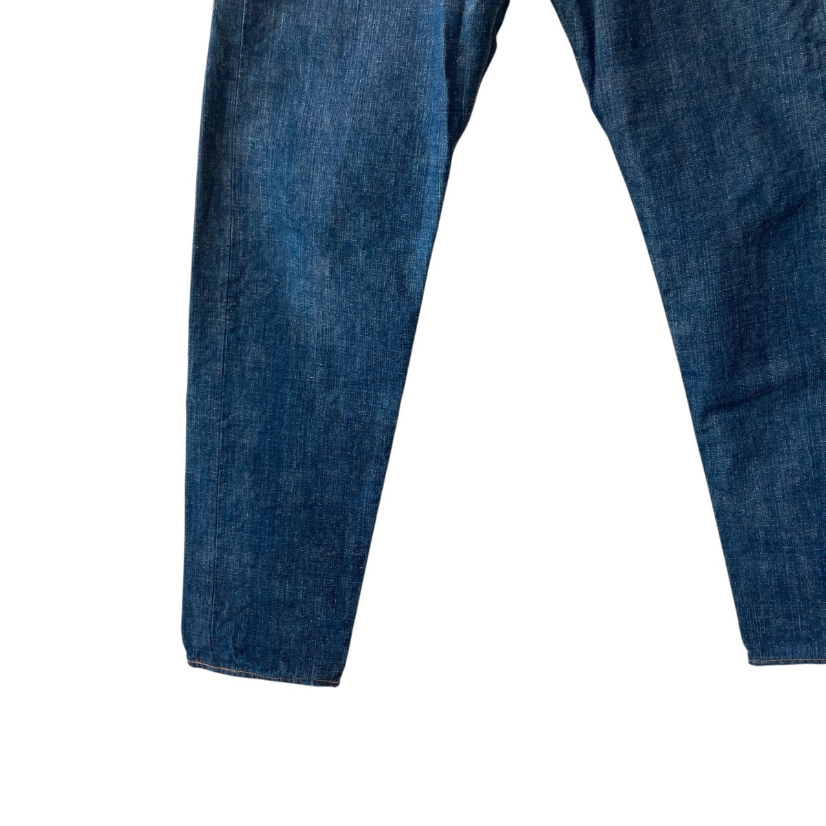 エヴィスジーンズ LOT.2101 33×35 EVISU(エヴィス) LOT2111 信用パッチデニムパンツ ブルー×レッド