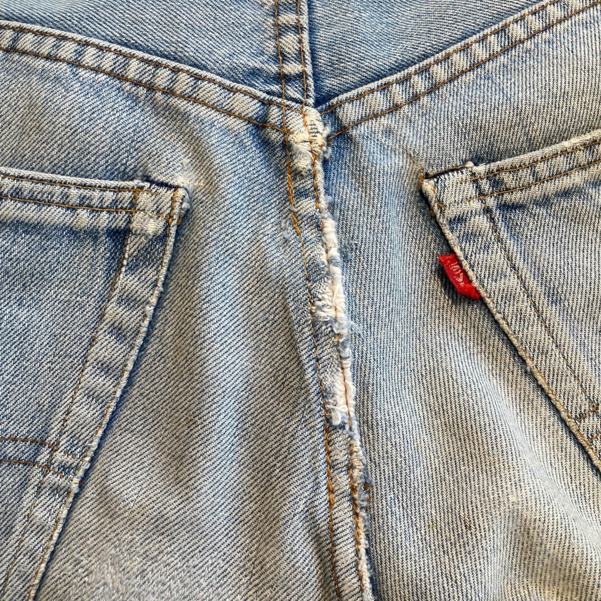 LEVI’S 66前期 ボタン裏5デニムパンツ 古着・中古-6枚目のアイテム画像
